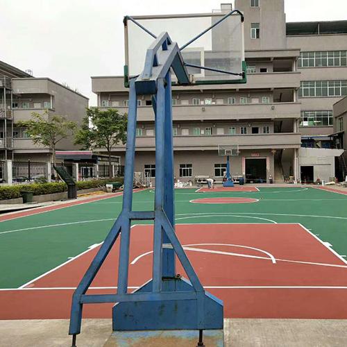 黃江工廠丙烯酸籃球場完工 專業品質，暢享運動